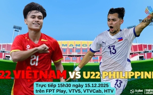 Nhận định, soi tỷ lệ U22 Việt Nam vs U22 Philippines 15h30 hôm nay 15/12, bán kết SEA Games 2025