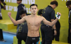 Tiếp tục giành HCV nội dung 200m, Phạm Thanh Bảo xứng danh 'ông hoàng bơi ếch' của SEA Games