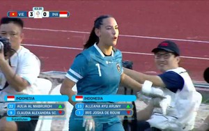 Báo chí Indonesia đồng loạt lên tiếng về sai lầm của thủ môn nhập tịch ở trận thua 0-5 ĐT nữ Việt Nam