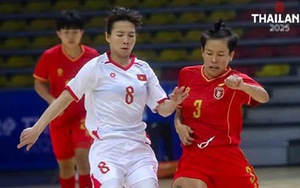 Futsal nữ Việt Nam thẳng tiến vào bán kết SEA Games 2025 sau trận thắng Myanmar đầy cảm xúc