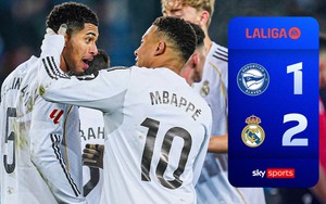 Mbappe - Vinicius - Rodrygo bật chế độ 'cứu thầy', Real Madrid thắng nhọc đội nửa dưới bảng xếp hạng