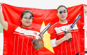 Xạ thủ Trịnh Thu Vinh giành liên tiếp 2 HCV, phá kỷ lục SEA Games trong buổi sáng