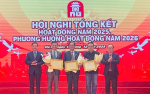 3 tác phẩm được trao Giải thưởng Hội Nhà văn Hà Nội năm 2025