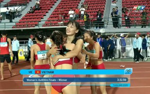 Điền kinh Việt Nam liên tiếp giành HCV và HCB chạy tiếp sức ở SEA Games 2025