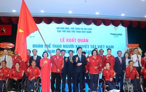 Đoàn Thể thao người khuyết tật Việt Nam quyết tâm chinh phục đỉnh cao tại Thái Lan