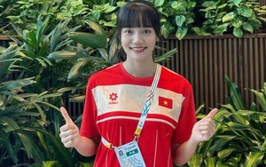 Hot girl điền kinh Trần Thị Loan giành HCV nhảy xa nữ SEA Games 2025