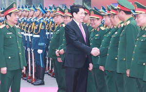 Chủ tịch nước Lương Cường dự Hội nghị Quân chính toàn quân năm 2025
