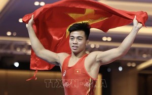 Vật Việt Nam có HCV đầu tiên tại SEA Games 2025