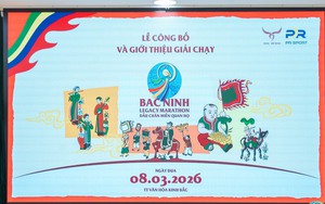 Hơn 5.000 VĐV tham dự Giải chạy Bắc Ninh Legacy Marathon – Dấu chân Miền Quan họ 2026
