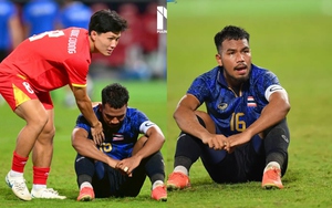 Thất vọng vì tuột HCV SEA Games sau 120 phút, cầu thủ Thái Lan được tiền vệ U22 Việt Nam an ủi