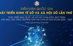 Diễn đàn Quốc gia kinh tế số và xã hội số lần III: Mở ra định hướng cho giai đoạn mới