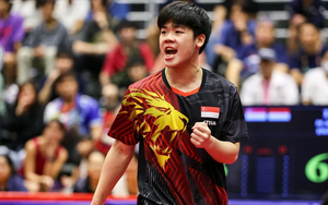 'Thần đồng' bóng bàn Đông Nam Á giành 'cú ăn ba' HCV ở SEA Games 2025