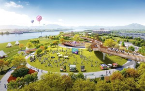 Lễ khởi công Dự án đầu tư xây dựng trục đại lộ cảnh quan sông Hồng