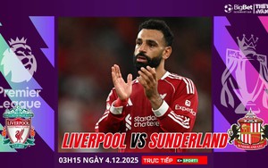 Nhận định, soi tỷ lệ Liverpool vs Sunderland 03h15 ngày 4/12, Giải Ngoại hạng Anh