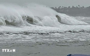 Khu vực Bắc Biển Đông gió lớn, biển động mạnh và sóng cao 3-5m