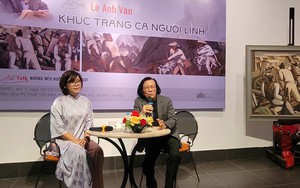 Họa sĩ của khúc tráng ca và tâm hồn người lính