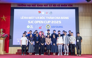Khai mạc giải bóng đá SJC Open Cup 2025
