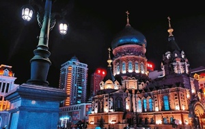 Cáp Nhĩ Tân, nơi mùa đông đi qua những mái vòm Nga