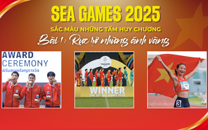 Sắc màu những tấm huy chương SEA Games 2025: Rực rỡ những ánh vàng (Bài 1)