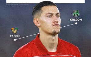 Trung vệ Indonesia tăng giá chóng mặt, trở thành cầu thủ đắt giá nhất Đông Nam Á