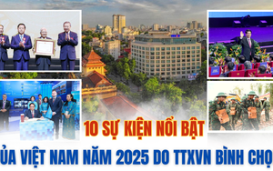 10 SỰ KIỆN NỔI BẬT CỦA VIỆT NAM NĂM 2025 DO TTXVN BÌNH CHỌN