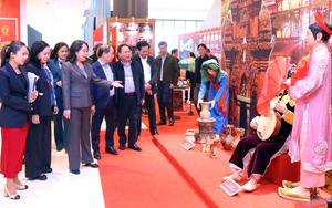 Phó Chủ tịch nước kiểm tra công tác chuẩn bị Đại hội Thi đua yêu nước toàn quốc lần thứ XI