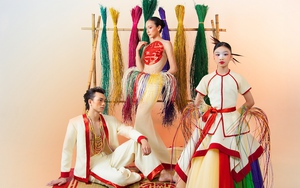 NTK Bùi Hoàng Ân mang hơi thở làng chiếu Định Yên vào BST mới