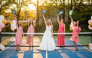 Đám cưới mang phong cách pickleball trở thành xu hướng được yêu thích nhất năm