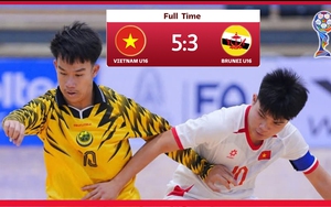 Đội bóng trẻ Việt Nam thắng nhọc Brunei ở giải Đông Nam Á, mong manh hy vọng vào chung kết