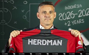 Tân HLV trưởng đội tuyển Indonesia John Herdman: Người tạo dựng lịch sử?