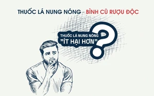 THUỐC LÁ NUNG NÓNG - BÌNH CŨ RƯỢU ĐỘC