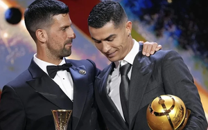 Djokovic: 'Tôi yêu ánh mắt nghiêm túc của Ronaldo'