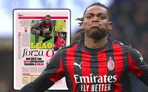 Lazio vs Milan: Leao đang tiến hóa thành 'số 9' 