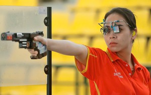 Xạ thủ Trịnh Thu Vinh: Sẵn sàng 'bắn trúng' hồng tâm Vàng ở SEA Games 33