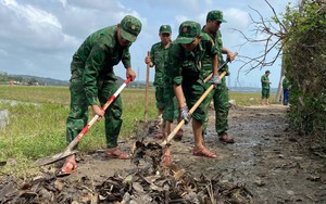 Quân đội sẵn sàng phương án "4 tại chỗ" ứng phó với mưa lũ khu vực miền Trung