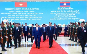 Thủ tướng Phạm Minh Chính và Thủ tướng Lào Sonexay Siphandone đồng chủ trì Kỳ họp lần thứ 48 Ủy ban Liên Chính phủ Việt Nam – Lào