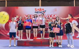 Giải SABA NEWS Vietnam Pickleball Open: Khi những đóa hồng tỏa sắc trên sân