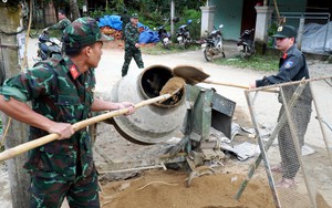 “Chiến dịch Quang Trung”: Thần tốc xây nhà cho người dân nơi rẻo cao Tây Trà