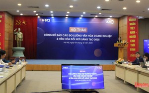 Công bố chỉ số về mức độ trưởng thành văn hóa doanh nghiệp