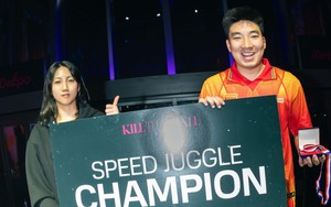 Đánh bại 20 đối thủ, Nam Freestyle vô địch giải Tâng bóng nghệ thuật thế giới