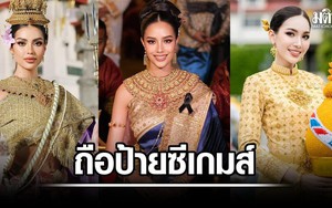 Nhan sắc 11 Hoa hậu, Á hậu cầm biển hiệu dẫn đầu các đoàn thể thao tại Lễ khai mạc SEA Games 2025