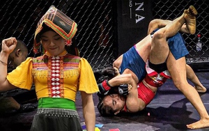 Võ sĩ vô địch thế giới của Việt Nam tung tuyệt kỹ hạ đối thủ Hàn Quốc trong 59 giây ở giải đấu lớn