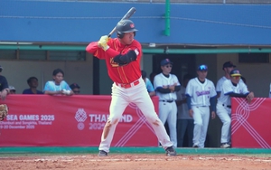 Bóng chày Việt Nam có trận thắng đầu tiên tại SEA Games 2025