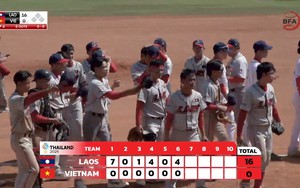 Bóng chày Việt Nam thua Lào đậm khó tin ở SEA Games 2025, khó có hy vọng giành huy chương