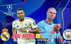 Nhận định, soi tỷ lệ Real Madrid vs Manchester City 03h hôm nay ngày 11/12, Champions League