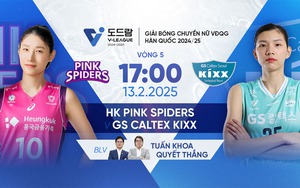 Link xem trực tiếp bóng chuyền Bích Thủy thi đấu cho GS Caltex 17h00 hôm nay