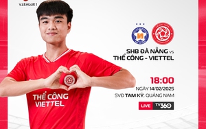 Link xem trực tiếp bóng đá Đà Nẵng vs Viettel 18h ngày 14/2, vòng 13 V-League
