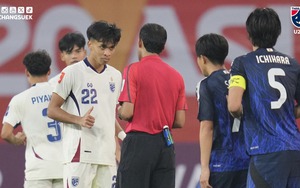 Đàn em Supachok không thể tạo bất ngờ, Thái Lan thua đậm Nhật Bản trong ngày ra quân ở giải trẻ châu Á