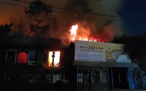 Cháy lớn tại Trung tâm tranh thêu lụa Đà Lạt XQ Việt Nam