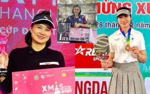 Hoa khôi bóng chuyền Kim Huệ và Phạm Thị Yến khẳng định đẳng cấp, giành được thành công khi chơi pickleball